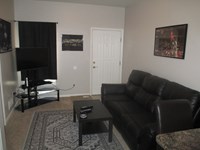 Living room in 1 BDR Apt